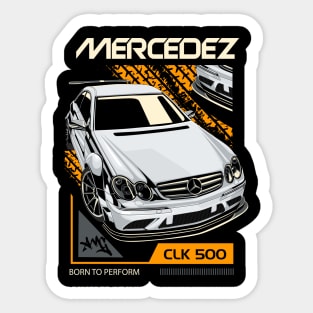 Mercedes-Benz CLK 500 Born To Perform Sticker